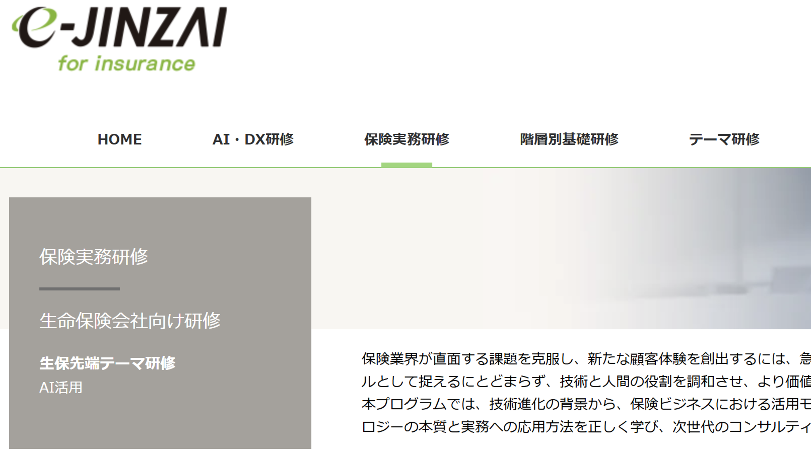 ビズアップ総研の金融機関向け研修・e-JINZAIにて河上代表取締役が「生命保険会社のAI活用」を講演しました