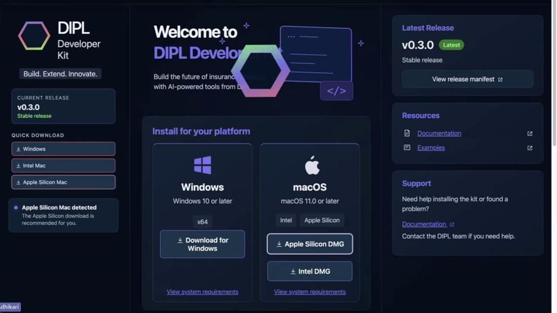 DIPL Developer Kitのコマンドラインツール