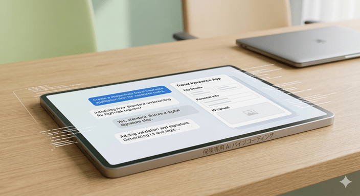 業界初「保険専用 AI バイブコーディング」開発環境の提供を開始