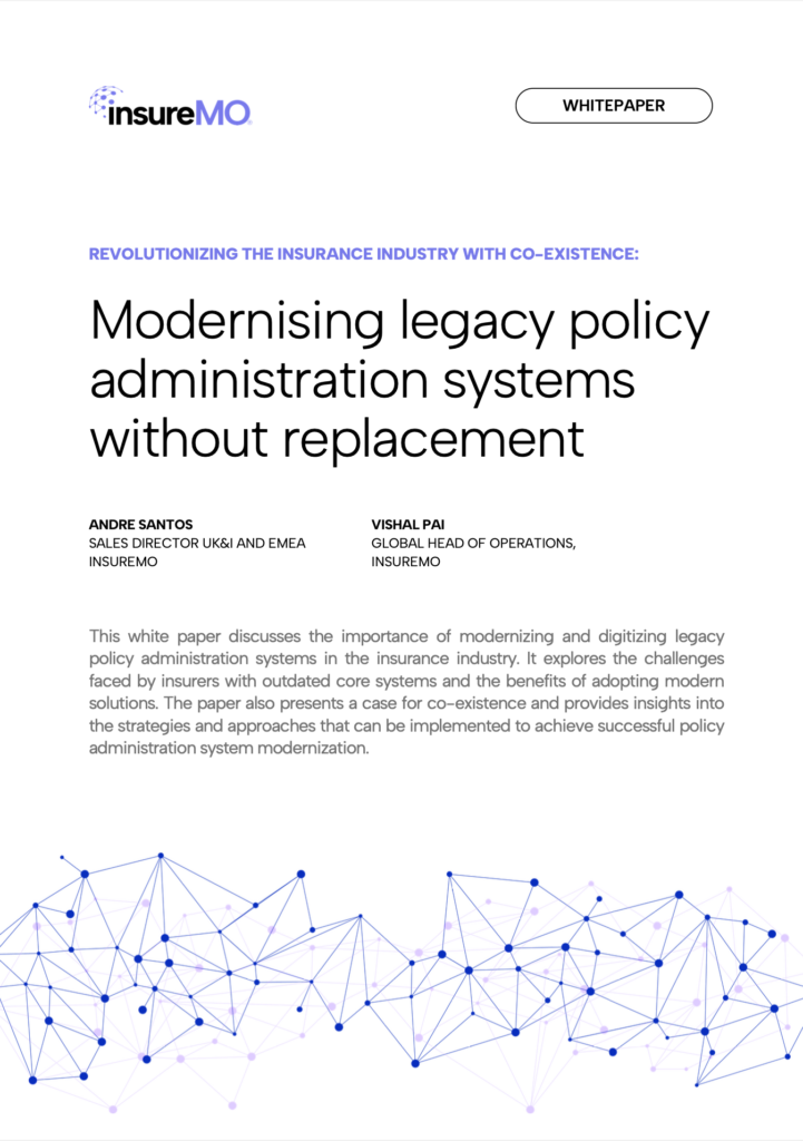 Modernising legacy policy administration systems without replacement